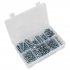 Sealey Zinc Plated Self-Drilling Screw Assortment Hex Head 410pc