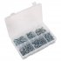 Sealey Zinc Plated Self-Tapping Countersunk Pozi Screw Assortment 510pc - DIN 7982