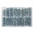 Sealey Zinc Plated Self-Tapping Countersunk Pozi Screw Assortment 600pc