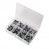 Sealey Rivet Assortment Black Anodised 200pc