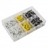 Sealey Numberplate Screw Assortment 4.8mm x 18mm 195pc - Plastic Enclosed Head