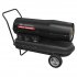 Sealey Space Warmer Kerosene/Diesel Heater with Wheels 205,000Btu/hr