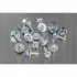 Sealey Acme Screw with Captive Washer Assortment 425pc