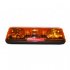 Durite - Rotating Beacon Light Bar 12/24 volt Amber 2 Bolt Fixing  - 0-443-00