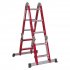 Sealey Multipurpose Ladder Adjustable Height Aluminium - BS EN 131