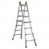 Sealey Telescopic Ladder Adjustable Height 4-Way Aluminium - BS EN 131