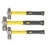 Sealey Premier Ball Pein Hammer Set with Fibreglass Shafts 3pc