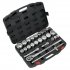 Sealey Premier Metric/Imperial Socket Set 3/4