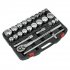 Sealey Premier Metric/Imperial Socket Set 3/4