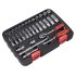 Sealey Lock-On Socket Set 1/4