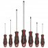 Sealey Premier GripMAX Screwdriver Set 7pc - Red