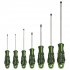 Sealey Premier GripMAX Screwdriver Set 7pc - Hi-Vis Green