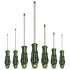 Sealey Premier GripMAX Screwdriver Set 7pc - Hi-Vis Green