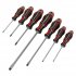 Sealey Premier GripMAX Screwdriver Set 7pc - Red