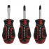 Sealey Premier GripMAX Stubby Screwdriver Set 3pc