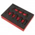 Sealey Premier Low Profile Impact Hex Socket Bit Set 1/4