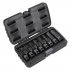 Sealey Premier Hex Impact Socket Bit Set 1/2