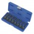 Sealey Premier Spline Impact Socket Bit Set 1/2