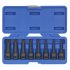 Sealey Premier Spline Impact Socket Bit Set 1/2