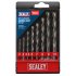 Sealey Tungsten Carbide Tipped Masonry Drill Bit Set 8pc