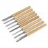 Sealey Wood Turning Chisel Set 8pc