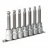 Sealey Premier Ball-End Hex Socket Bit Set 1/2