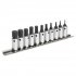 Sealey Premier Hex Socket Bit Set 1/4