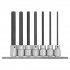 Sealey Premier Hex Socket Bit Set 3/8