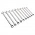 Sealey Premier Extra-Long Combination Ratchet Spanner Set 10pc