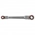 Sealey Premier Platinum 4-in-1 Flexi-Head Reversible Ratchet Ring Spanner