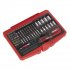 Sealey Premier Fine Tooth Ratchet Screwdriver & Accessory Set 51pc