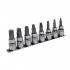 Sealey Premier Lock-On Hex Socket Bit Set 3/8