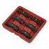 Sealey Double End Oil Drain Plug Key Set 6pc