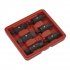 Sealey Double End Oil Drain Plug Key Set 6pc