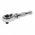 Sealey Premier Stubby Flexi-Head Ratchet Wrench 1/4