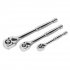 Sealey Premier Pear-Head Ratchet Wrench Set with Flip Reverse 3pc