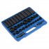 Sealey Premier Metric/Imperial Standard/Deep Impact Socket Set 3/8