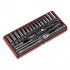 Sealey Premier Metric/Imperial Socket Set 1/4