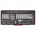 Sealey Premier Metric/Imperial Socket Set 3/8