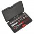 Sealey Premier Low Profile Go-Through Socket Set 14pc