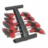 Sealey Premier T-Handle Ball-End Hex Key Set 8pc