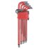 Sealey Premier Extra-Long Ball-End Hex Key Set 11pc