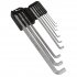 Sealey Premier Extra-Long Stubby Element Hex Key Set 9pc