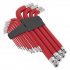 Sealey Premier Jumbo Anti-Slip Ball-End Hex Key Set 13pc