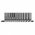 Sealey Premier Black Deep Socket Set 1/4