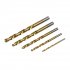 Sealey Left-Hand Spiral Drill Bit Set 5pc