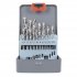 Sealey Left-Hand Spiral Drill Bit Set 19pc