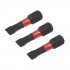 Sealey Premier Slotted Impact Power Tool Bits 5.5 x 25mm 3pc