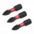 Sealey Premier Phillips Impact Power Tool Bits #2 x 25mm 3pc