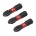 Sealey Premier Phillips Impact Power Tool Bits #3 x 25mm 3pc